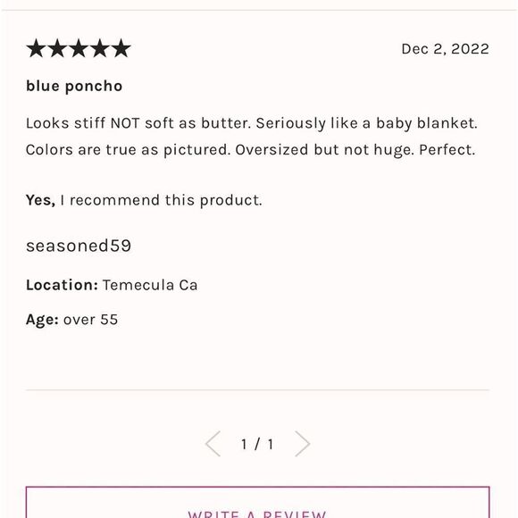 FREE PEOPLE MYSTIC GEOMETRIC PONCHO BLANKET NWT OS SUPER COMFY - Picture 4 of 8